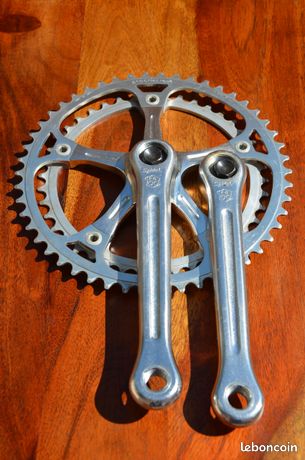 PEDALIER VELO DE Course Stronglight Spidel 106 170 14 X 125 52/42 Crankset Bike EUR 54,00 - FR