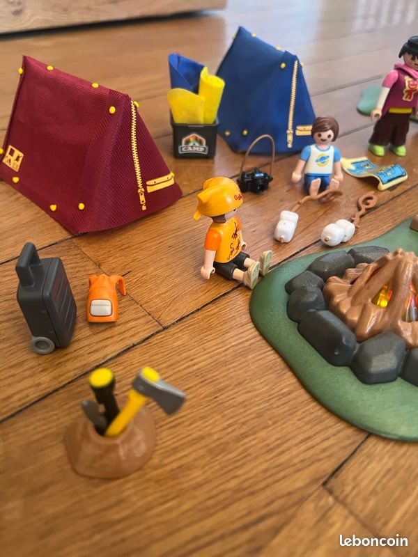Playmobil Summer fun: tente avec enfants et animatrice (image 3)