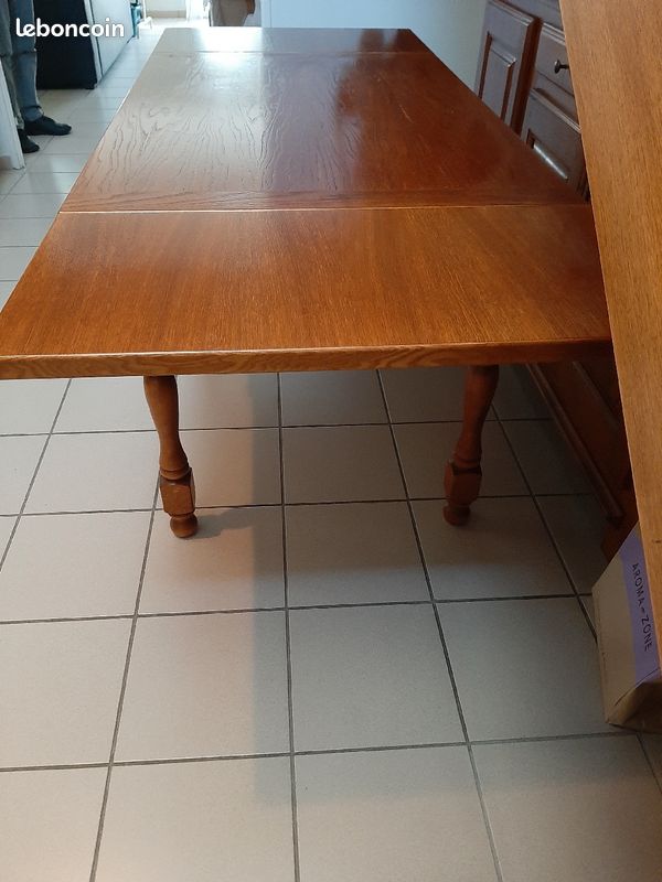 Table salle à manger en chêne (image 3)