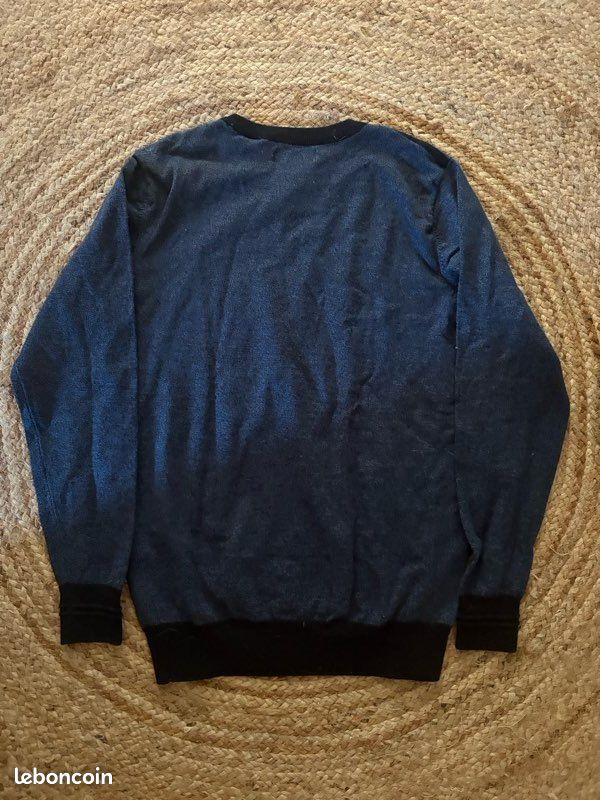 Pull Camberabero Bleu Taille M col rond (image 4)