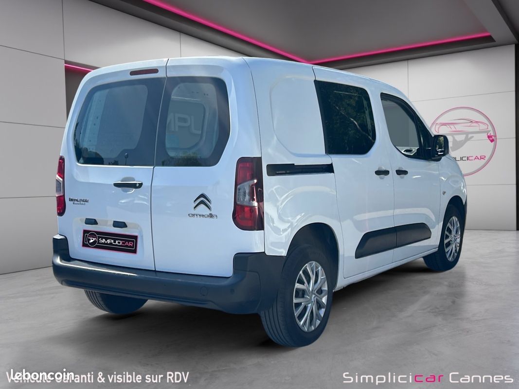 CITROEN BERLINGO III TAILLE M 1000KG BLUEHDI 100 S&S CLUB 3PL 102Ch Garantie 12 mois (image 7)