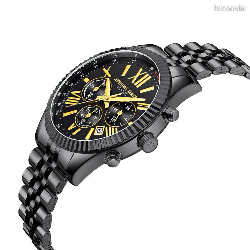 Montre Automatique "Anthony James" Assemblée à la Main, NEUVE (image 6)