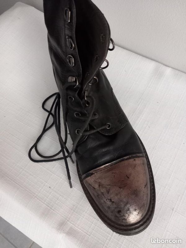 Chaussures hautes lacées (image 1)