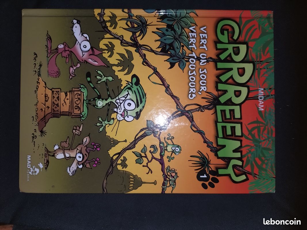 Livre BD Grrreeny 1 Vert un jour, Vert toujours de Midam Edition Mad Fabrik (image 13)