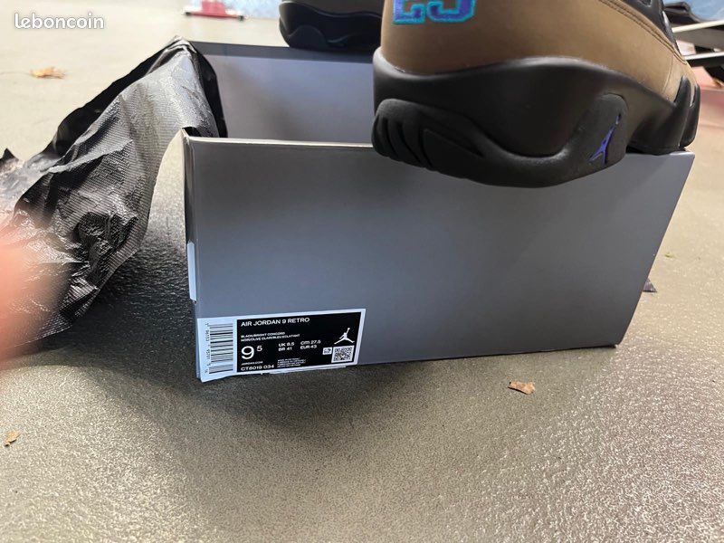 Jordan 9 Light olive concord 9,5/43 (image 2)