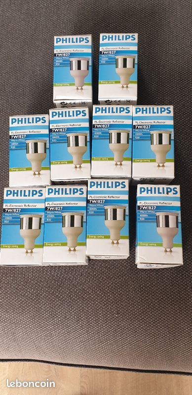 Ampoules philips GU10 7w/827 (image 1)