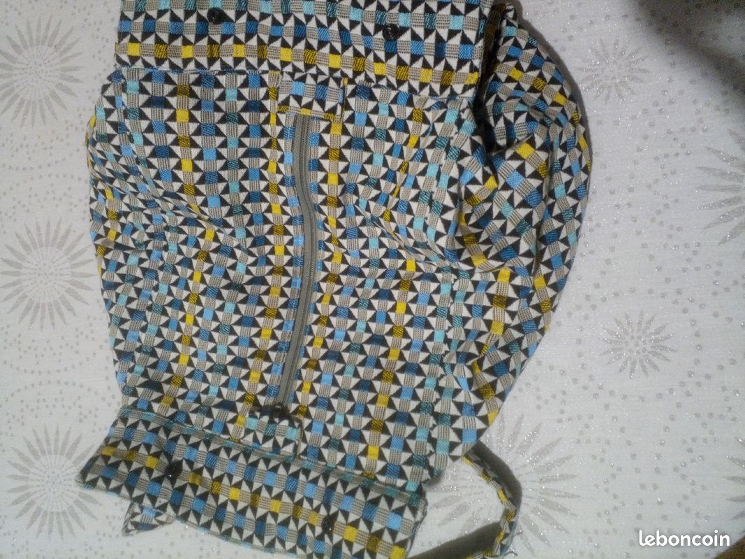 Sac tissu avec motif - neuf (image 2)