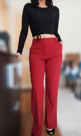Pantalon Femme Briggs Noir - Taille 8, Polyester, Occasion Très Bon état