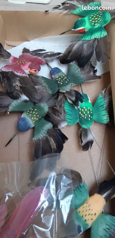 Ensemble d oiseaux décoratifs (image 2)