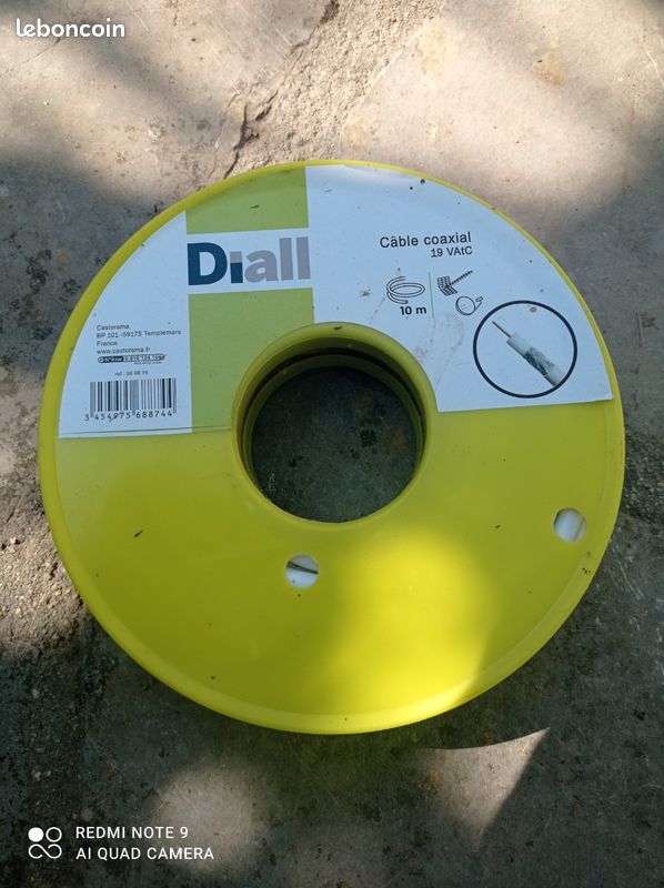 Câble coaxial 10 metres (image 1)