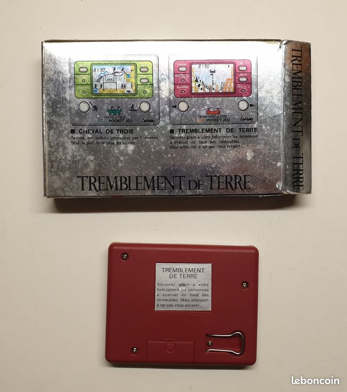 Jeu LCD Gakken France Double R - Pocket Tremblement De Terre, Neuf