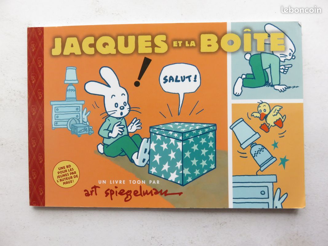 Album jeunesse 3 - 6 ans : Jacques et la boîte. (L'école des loisirs) (image 1)