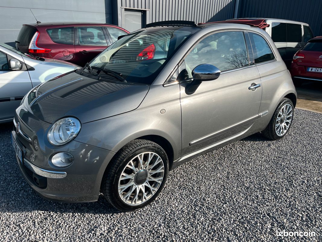 FIAT 500 1L2 69ch cabriolet / 2013 / 90000 km (image 3)