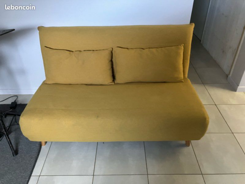 Banquette Canapé convertible NIO deux places maison du monde (image 1)
