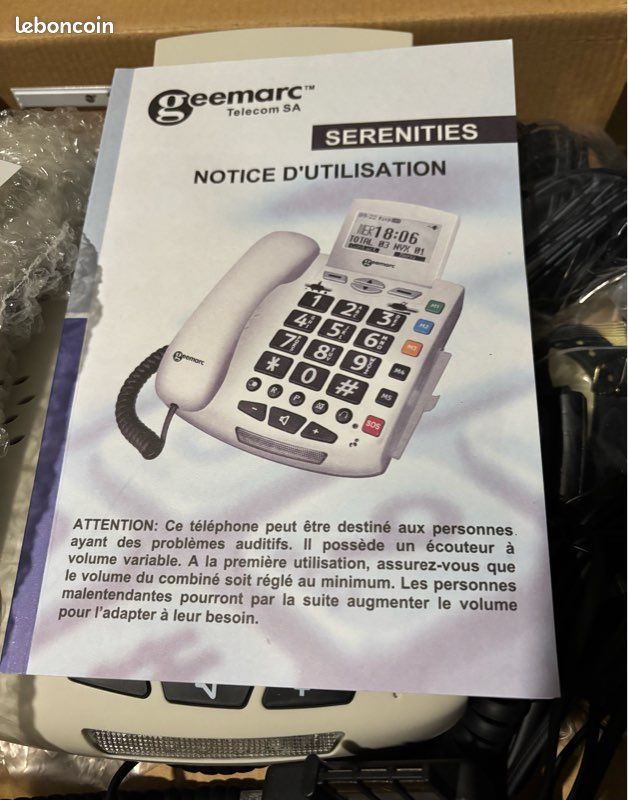 Téléphone Senior , bracelet d’appel urgence (image 3)