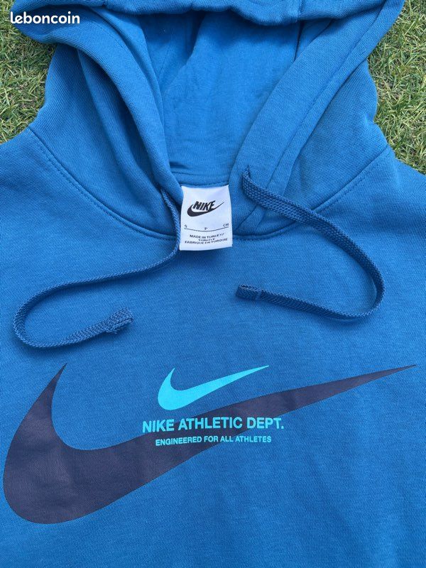 Sweat à capuche Bleu Nike Athletic Dept Taille S (image 3)