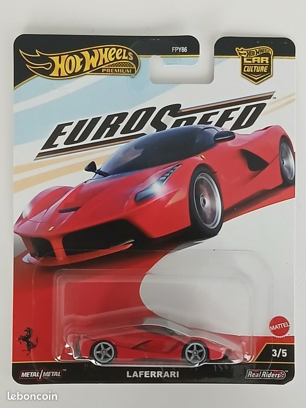 Hot Wheels premium Euro Speed Ferrari LaFerrari (image 1)