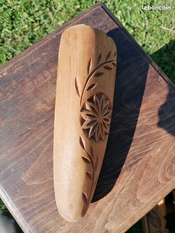 Porte fleurs séchées en bois (image 1)