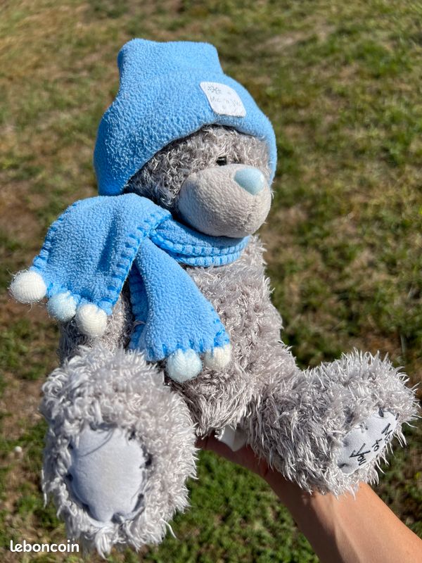 ❄️ Lot de 2 peluches Me To You oursons gris et bleu (image 12)