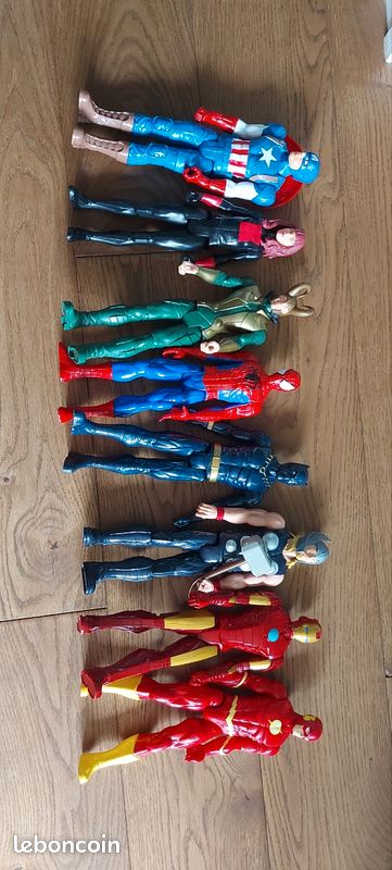 Lot de 8 super héros (image 1)