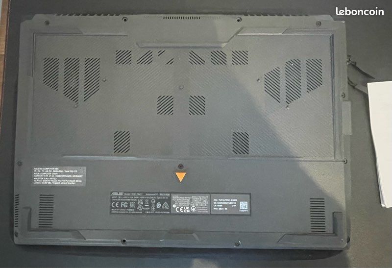 Ordinateur / PC portable / ASUS TUF Gaming A16 – Ryzen 7 7435HS / RX 7600S 8 Go / 16 Go RAM / SSD 512 Go (image 8)