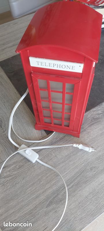 Lampe de chevet Cabine téléphonique (image 1)