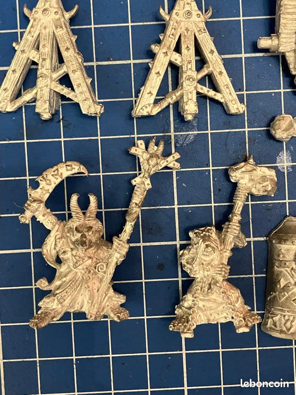 Warhammer 5 Demonettes du Chaos Slaanesh Oldhammer Rare TOW OOP - Modélisme
