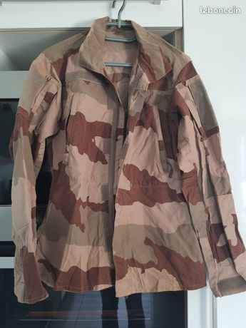 Veste / chemise de combat F3 ZD camouflage désert 88M Armée Française