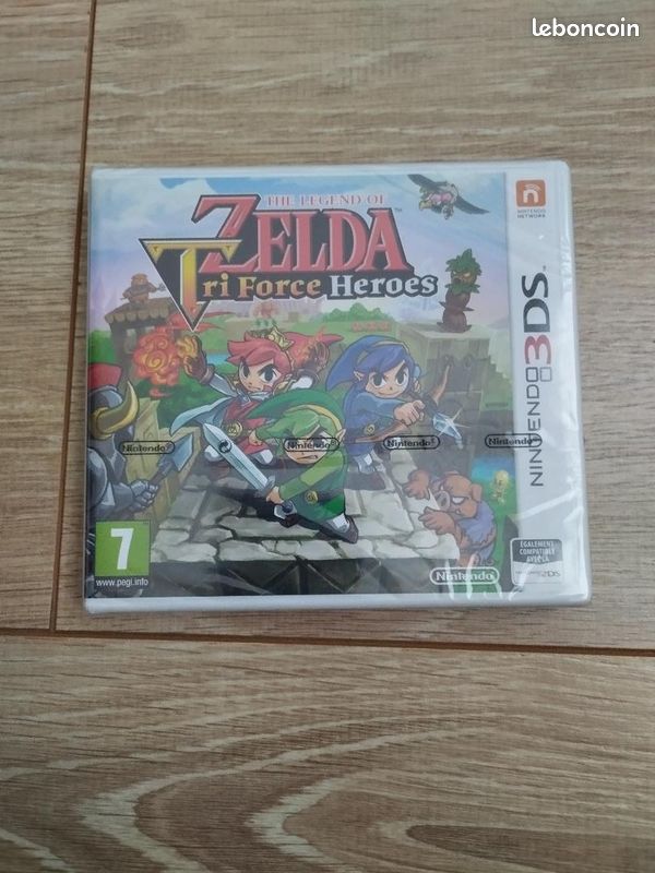 Jeu 3DS The Legend Of Zelda Tri Force Heroes NEUF Sous Blister - Nintendo 3DS