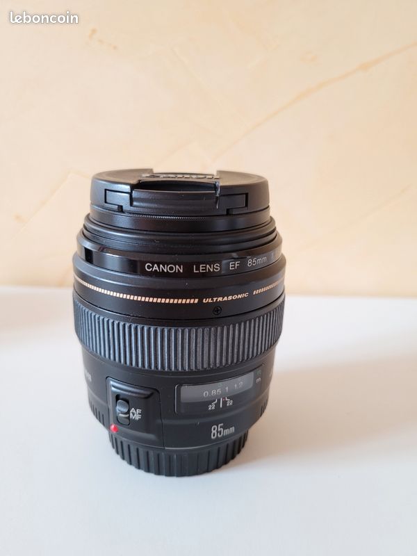 Objectif Canon EF 85mm F/1.8 USM – Portrait – Téléobjectif – Occasion (Japon)
