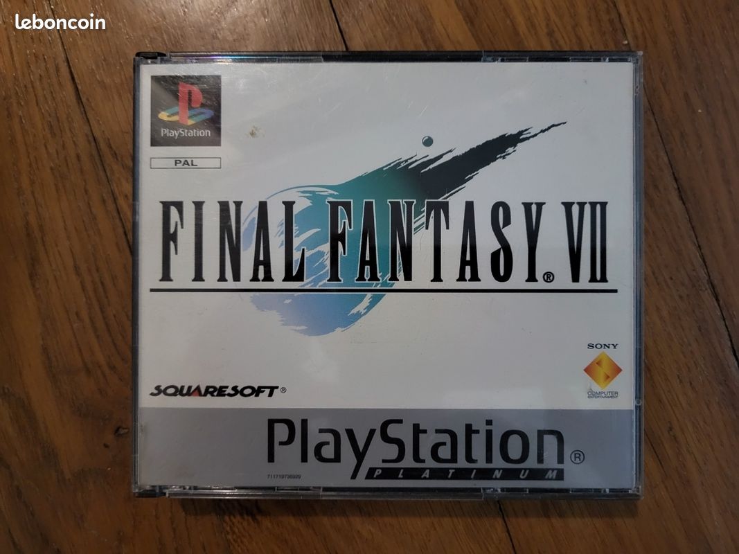 PS1 PLAYSTATION 1 final Fantasy 7 vii cd 3 EUR 9,99 - FR