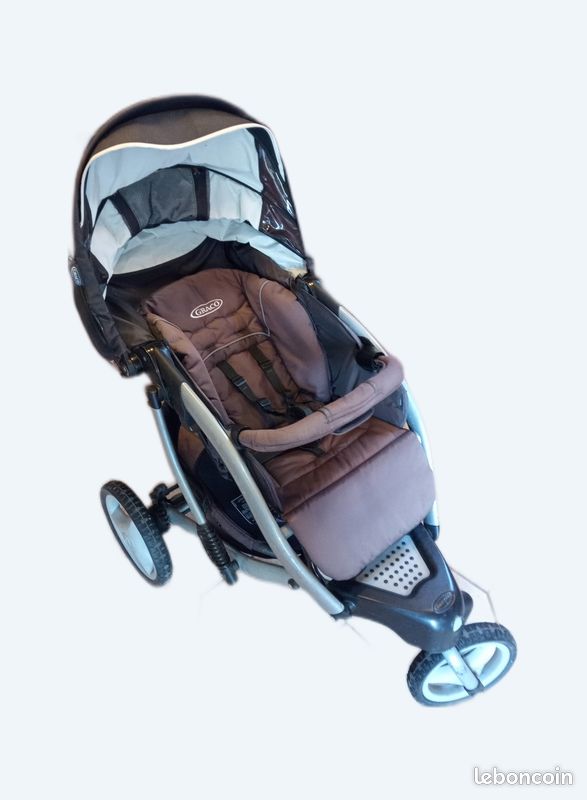 Poussette Gracco type Trekko roues Équipement bébé