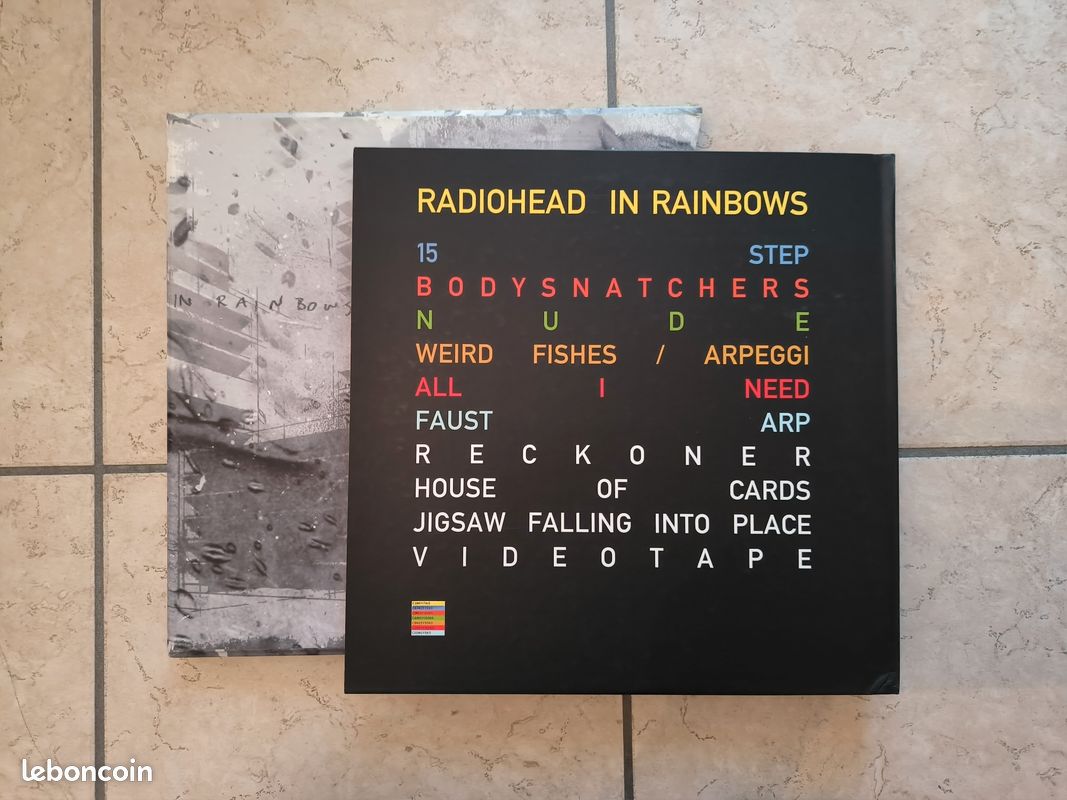 Radiohead In Rainbows coffret 2 vinyles 2 CD édition limitée (image 1)