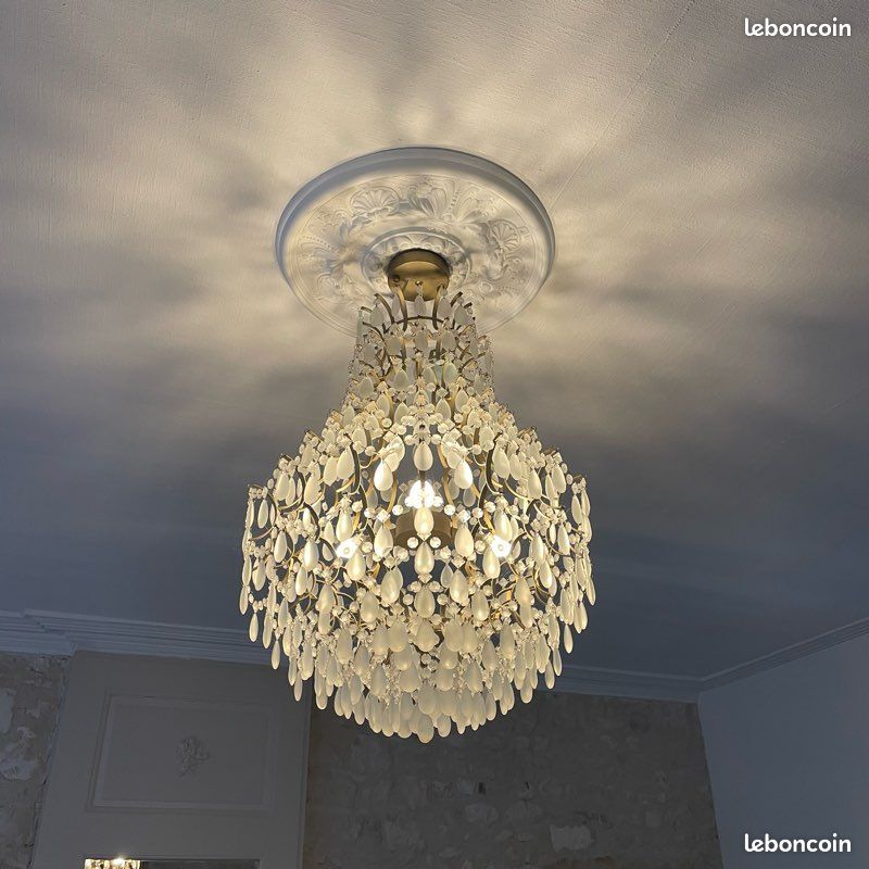 Lustre à pampilles - Décoration