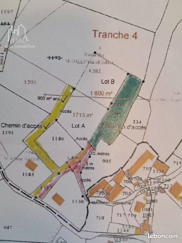 Terrain 1600 m² Saint-Denis-en-Margeride (image 5)