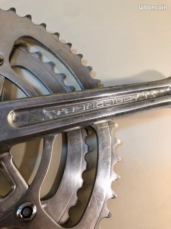 Manivelle gauche stronglight z light 170mm - Équipements vélos