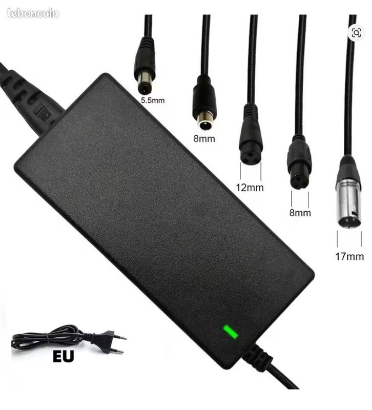 Pour WINORA Yucatan X12, Chargeur D'Origine Pour E-Bike 42V 4A