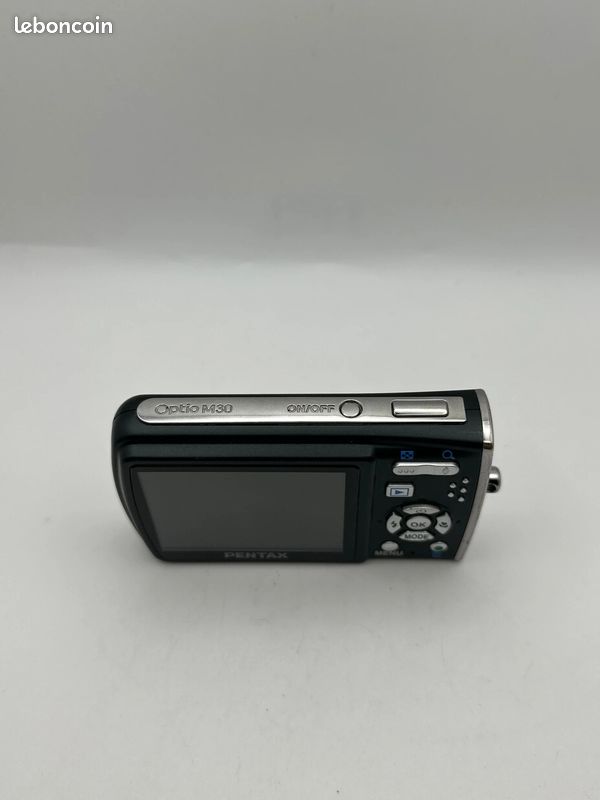 Appareil Photo Numérique Compact Pentax Optio M30 – état Correct, Fonctionnel, Petites Marques