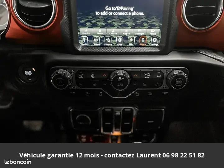 Jeep GLADIATOR Rubicon 4x4 tout compris hors homologation 4500e (image 11)