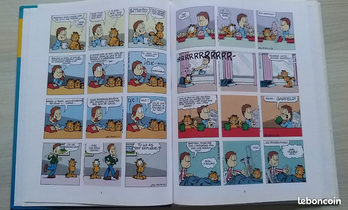 Bande dessinée "gardfield se jette à l'eau " neuve (image 4)