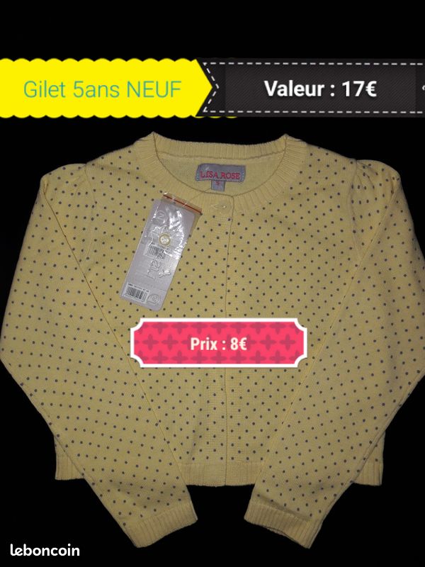 Diff. Vêtements fille 5 ans (image 7)