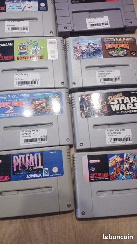 Nombreux jeux super Nintendo (image 2)