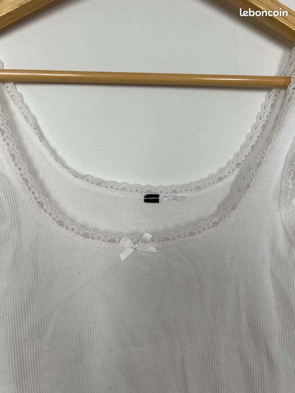 Haut blanc H&M (image 3)