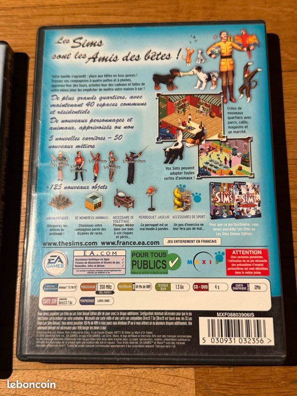 Lot Jeux PC CD-ROM Vintage Les Sims / Flight Simulator 2004 / Desperate Housewives / Fire Department 3 (image 4)