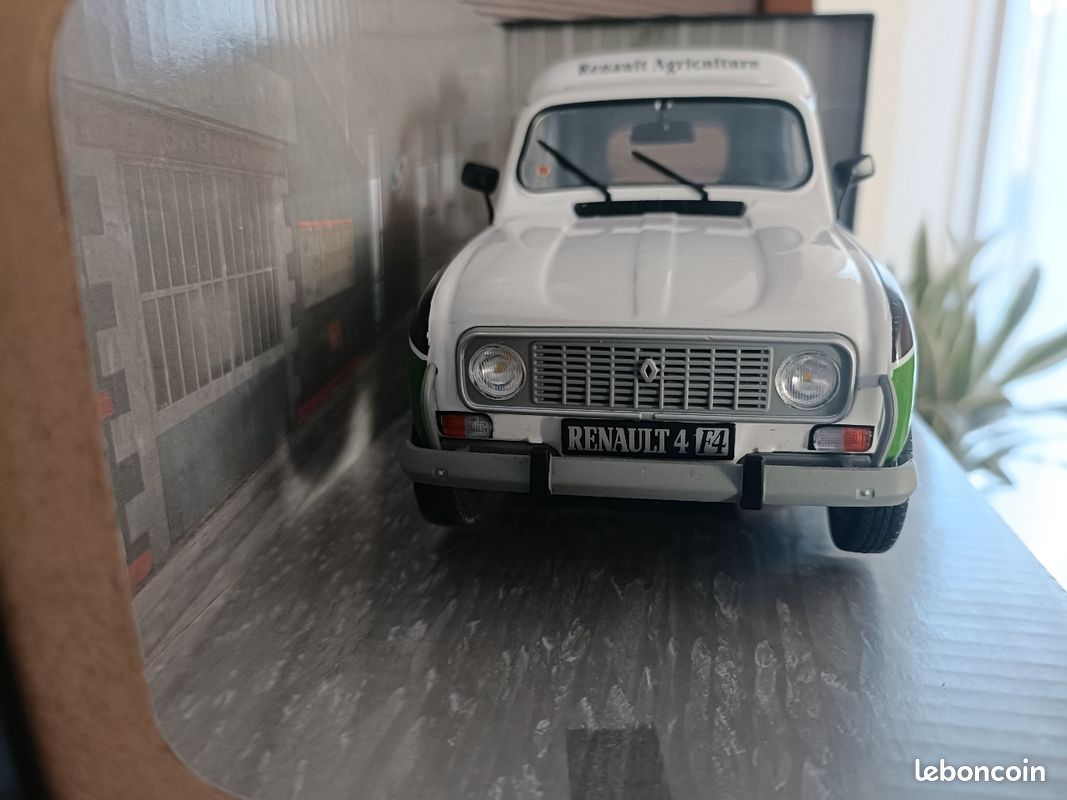 SOLIDO FRANCE 1988 RENAULT 4 F6 FOURGONNETTE AEROPORT PARIS ADP FLYCO 1