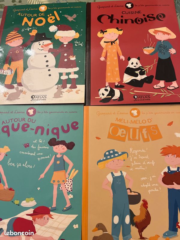 12 livres de recettes Gaspard et Léonie (image 4)