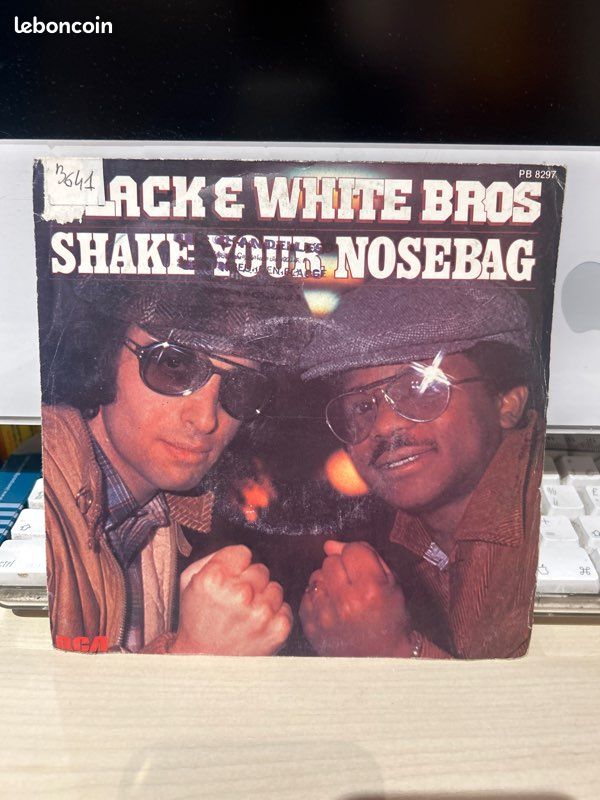 Disque vinyle 45 T Black and White bros (image 1)