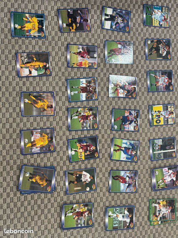Carte Panini Olympique Lyonnais – Football Cards Premium 1995 – Au Choix, Très Bon état
