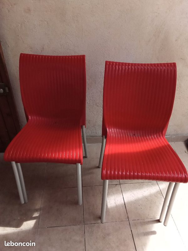 Lot 4 chaises int/ext (image 1)
