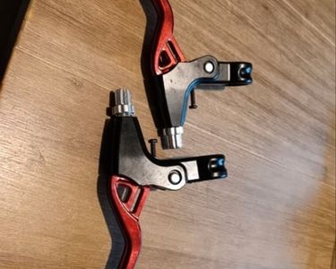 Kit Frein Avant Vintage Rouge Pour Cruiser Et BMX - Étrier